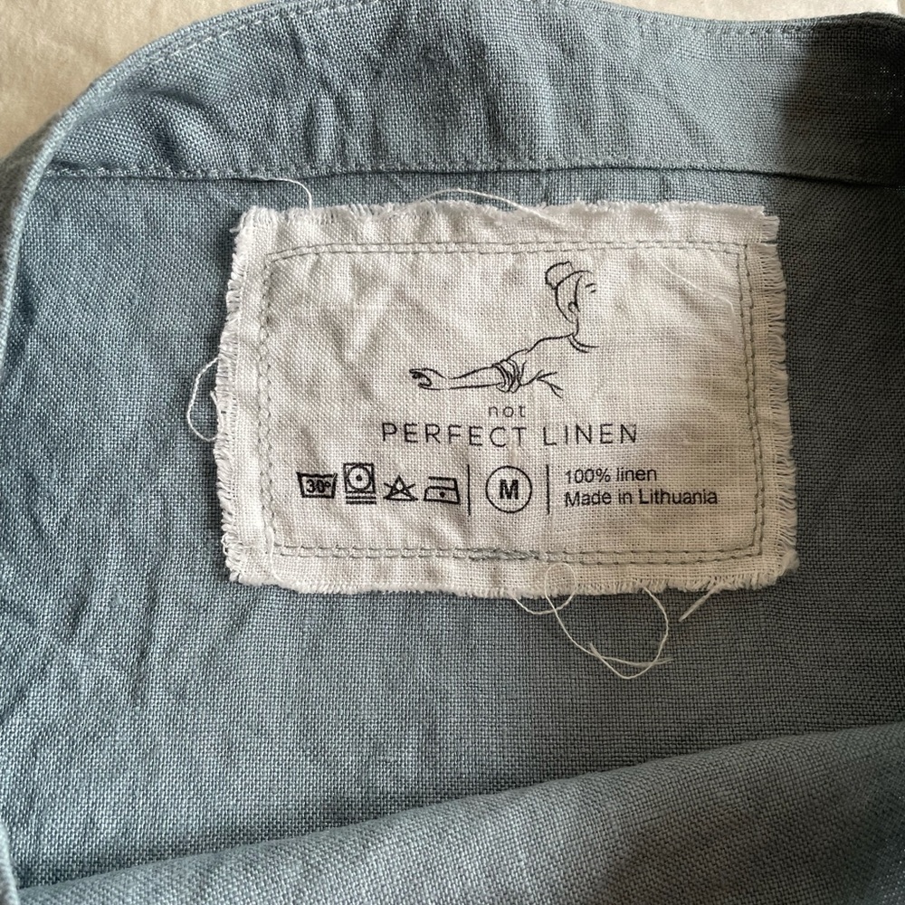 notPERFECTLINEN Hamburg Fitted Linen Tee